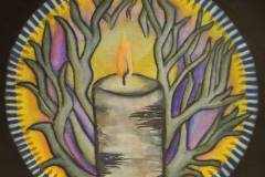 Candle Flame Mandala